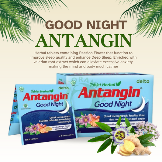 5-20 Strips Herbal Blend Antangin Goodnight Improve Sleep Quality Refresh Body