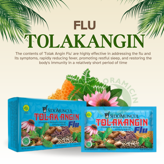 TOLAKANGIN Herbal Syrup Tolak Angin 1 Box (5 Sachets)