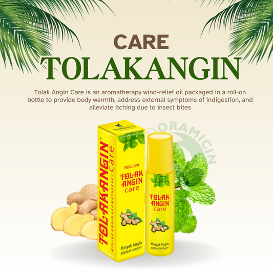 Tolak Angin Care Roll On Essential Oil Aromatherapy