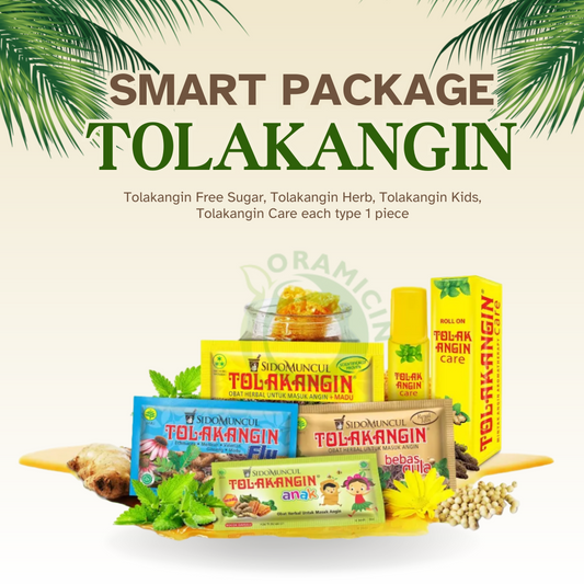 TOLAKANGIN PACKAGE Herbal Syrup Tolak Angin 1pcs/each