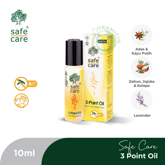 Telon Baby Relieve Bloating Warming Body Oil Roll On 10ml [SAFE CARE]