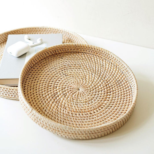 JANNE Rattan tray Premium