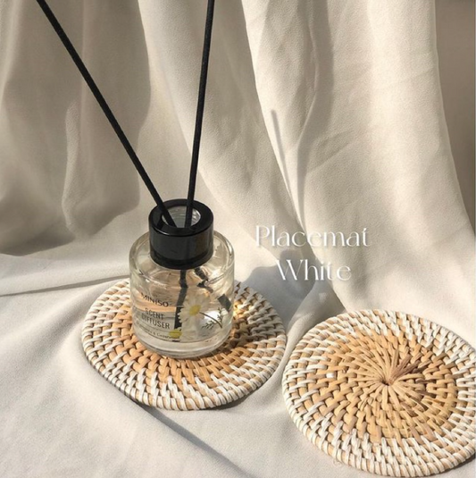 Lombok Round Rattan Placemats (available in 4 size)